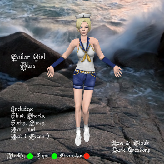 Sailor Girl Blue
