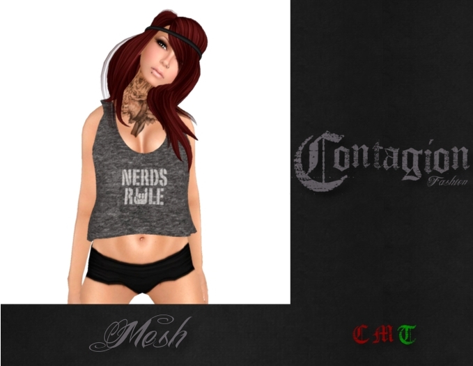 !*C*! Nerds Rule Short Tank