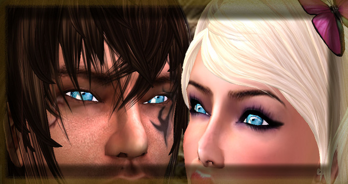 Eyes - cyan crystallized  " Design & Style"