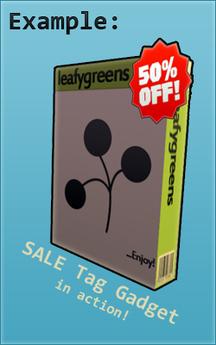 Second Life Marketplace - [VS] Sale Tag Tool