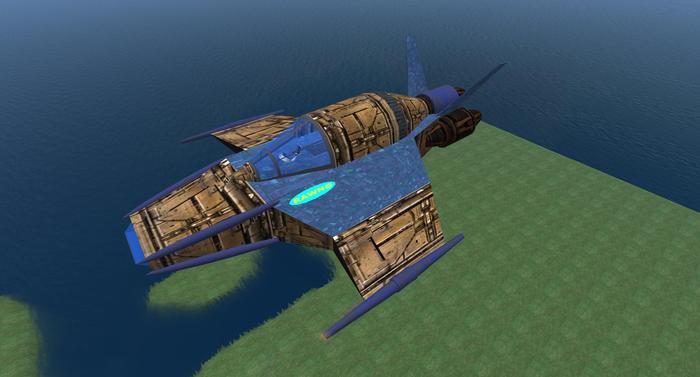 space ship  2011 256 prims drivable