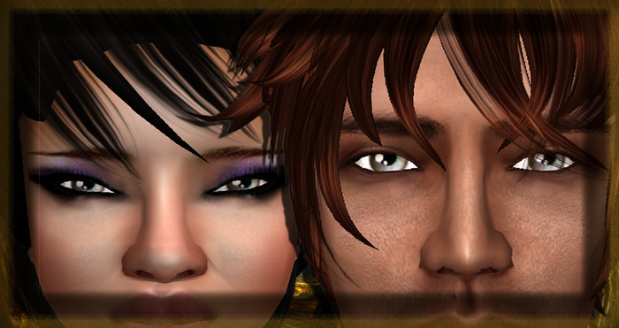 Eyes - Tricolor " D & S"