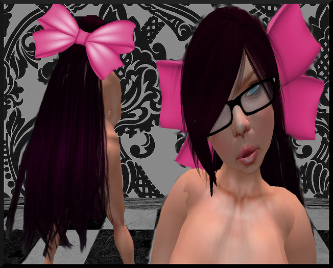 Long Female Hair Red Version 1