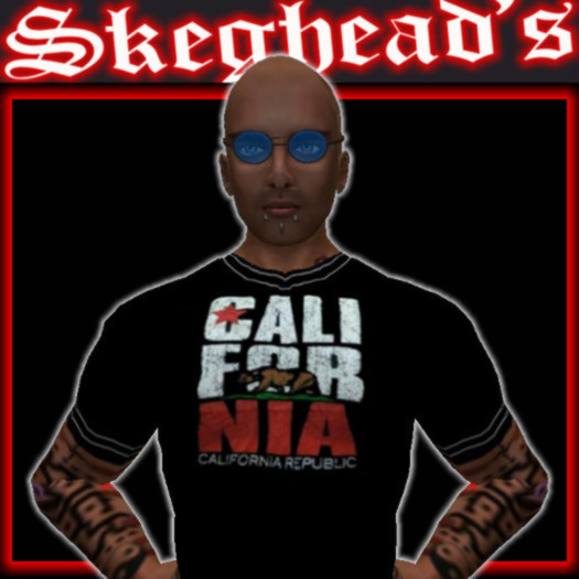 BLACK SHORT SLEEVE SO CAL SHIRT #2