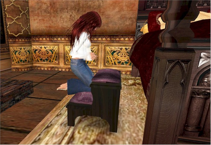 Elegance Prayer Stool (mulberry)