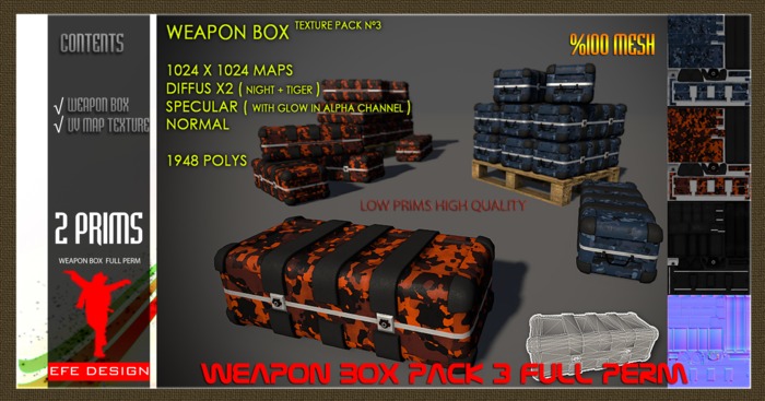 Weapon Box Pack 3 Full perm