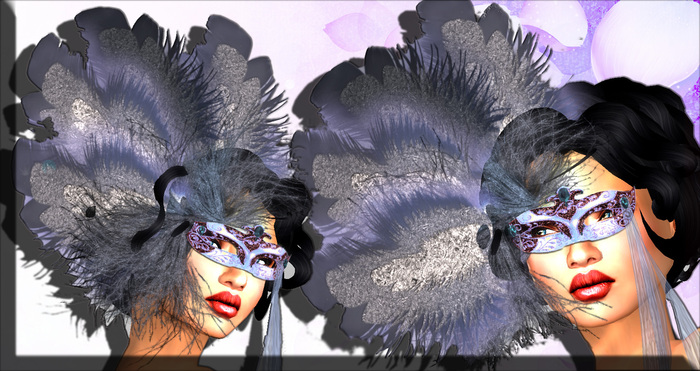 Luxury Mask celestial angelic   " D & S"