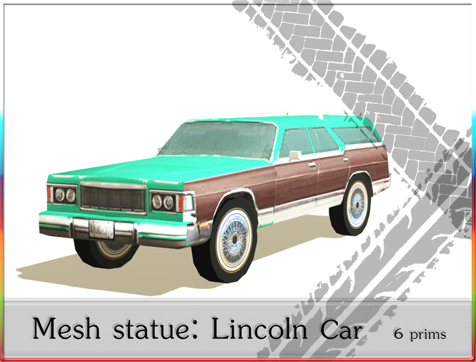 Decoration Car 1   6 prims only