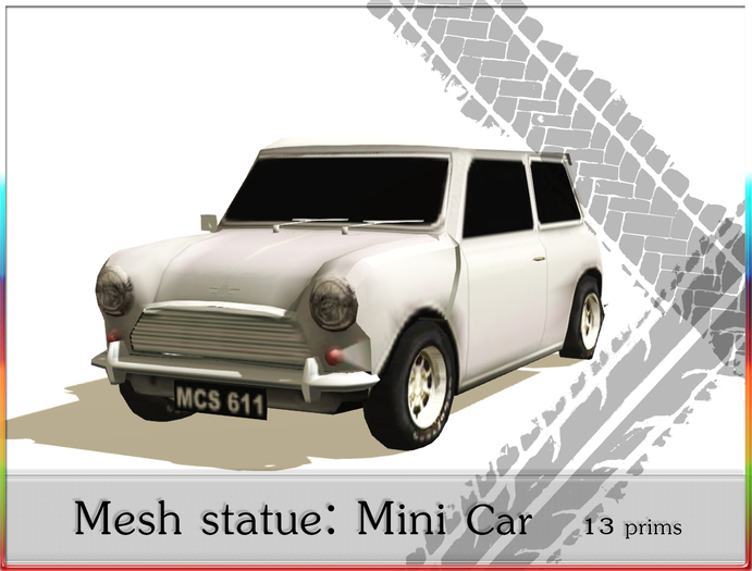 Decoration Car 2   13 prims only