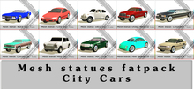 10 x DECO CARS FAT PACK