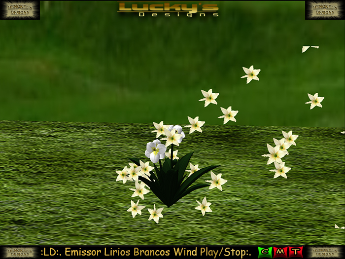 .:LD:. Poofer Lilies White Wind:. 
