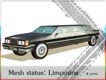 Decoration Car Limousine   4 prims only