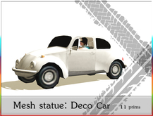 Decoration Car Beetle   11 prims only