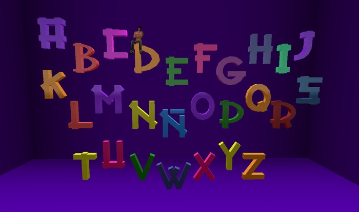 LETTERS TO CREATE NAMES. LETRAS