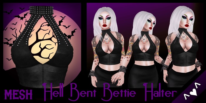 ^v^DRBC^v^ Hell Bent Halter DEMO