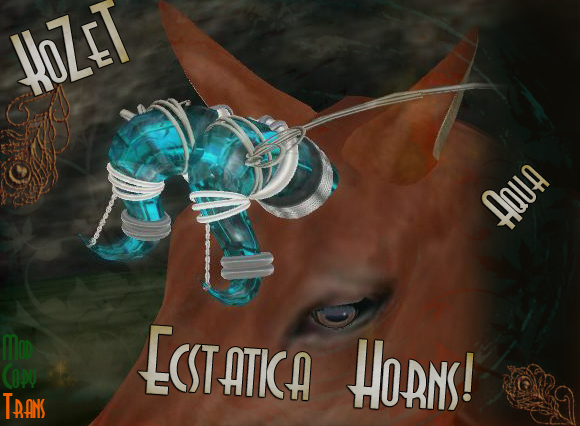 <K> Ecstatica Horns Aqua