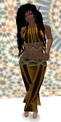 ORIENT bellydancer bronze