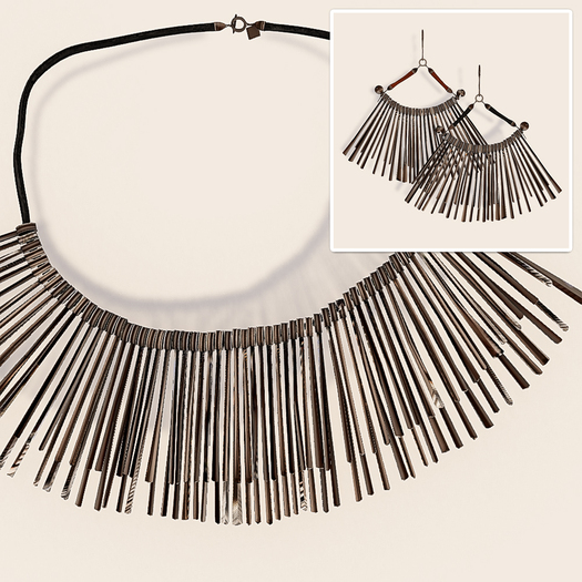 [HANDverk]Fan Jewelry Set.steel