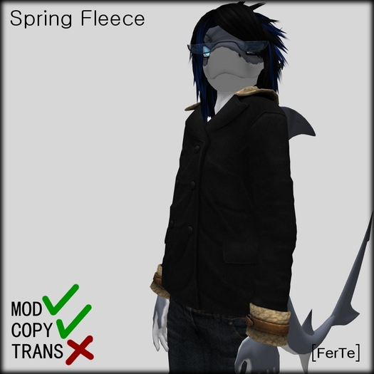 [FerTe] Spring Fleece Coat