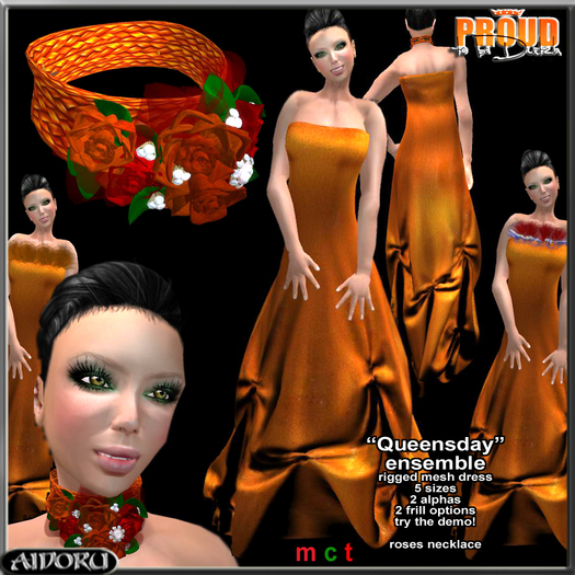 AIDORU pride! dress mesh ensemble GBF