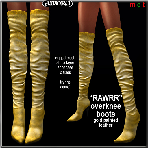 AIDORU RAWR! cappuccino leather gbf