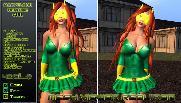 Marvelous Hero Girl