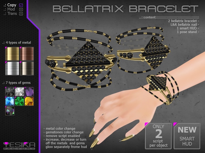 ..:: Yesika Factory ::.. Bellatrix Bracelet (wear) v1.1