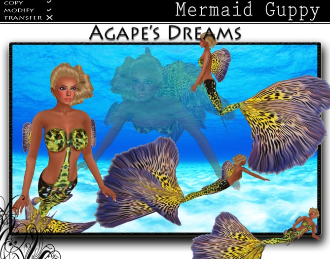 Mermaid Guppy