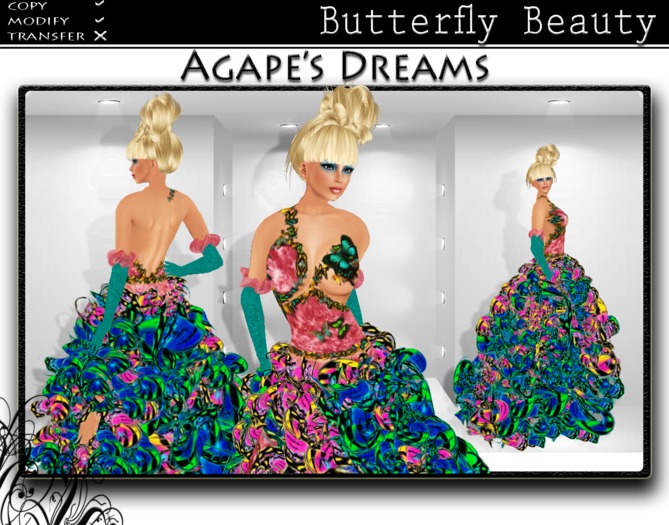 Dress Butterfly beauty