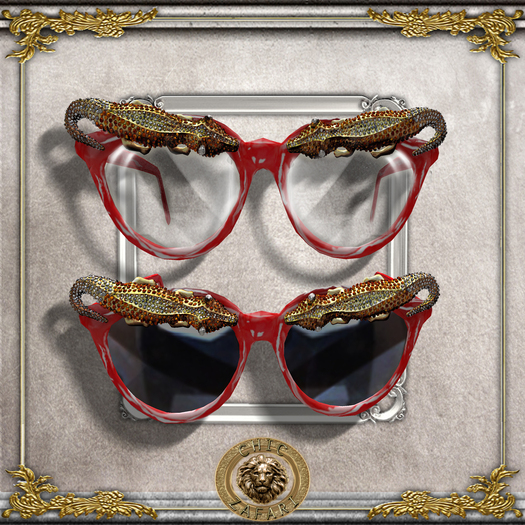 [ChicZafari] - Anna Shades Basic Red