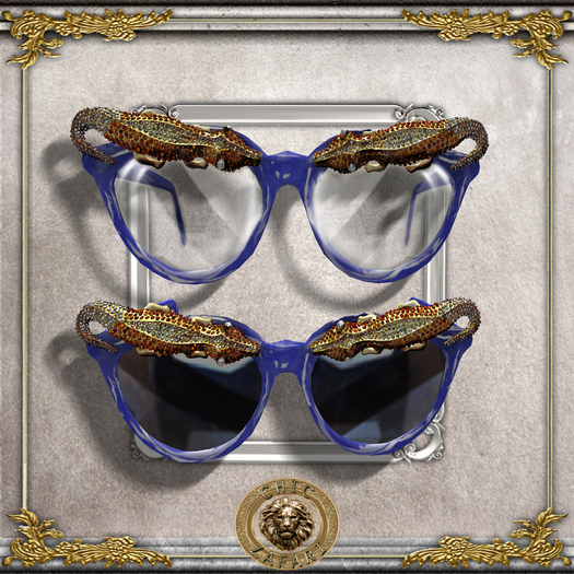 [ChicZafari] - Anna Shades Basic Blue