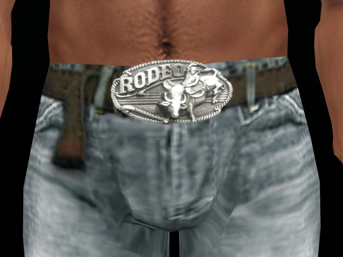 SASS Vintage Rodeo Buckle