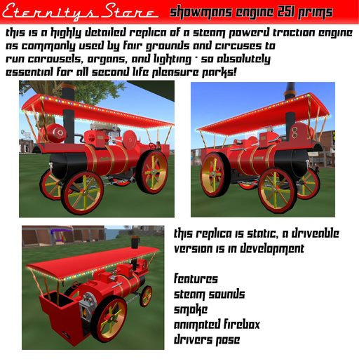 Eternitys Store - Lord Byron Showmans Traction Engine - 251 Boxed