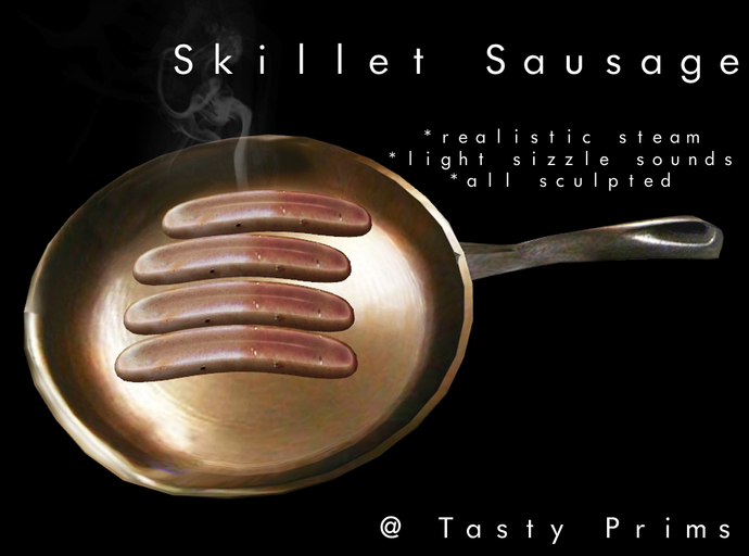 Skillet of Sausage Breakfast Food for Kitchen
