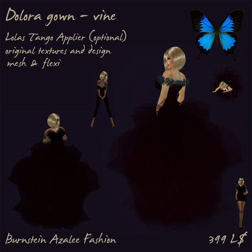 DOLORA gown vine