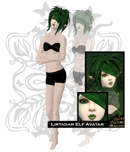 =^.^= Curious Kitties - Lirtadar Elf Avatar Set