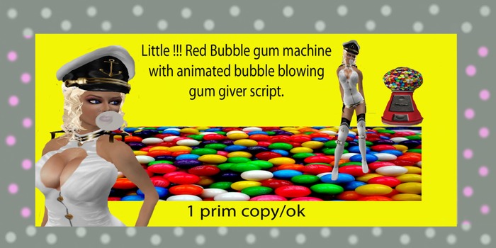 Little Gumball Machie with giver script