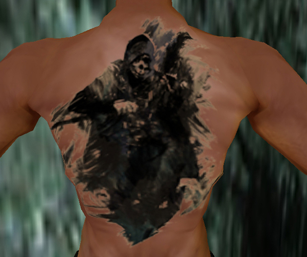 Tatuagem - guerreiro das sombras