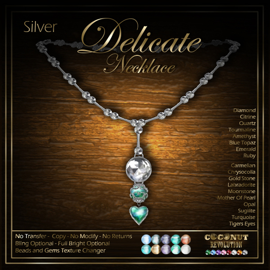 CR - Delicate Necklace - Silver