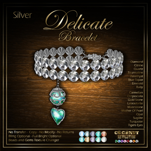 CR  - Delicate Bracelet - Silver