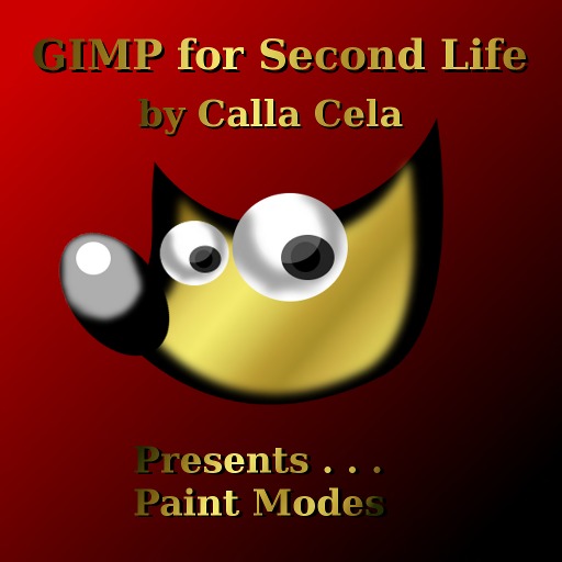 GIMP for Second Life Paint Modes