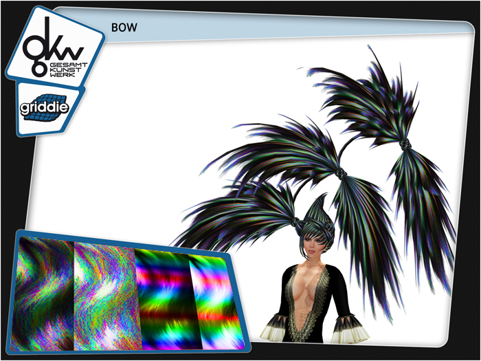 <<Griddie>> Bow - rainbow