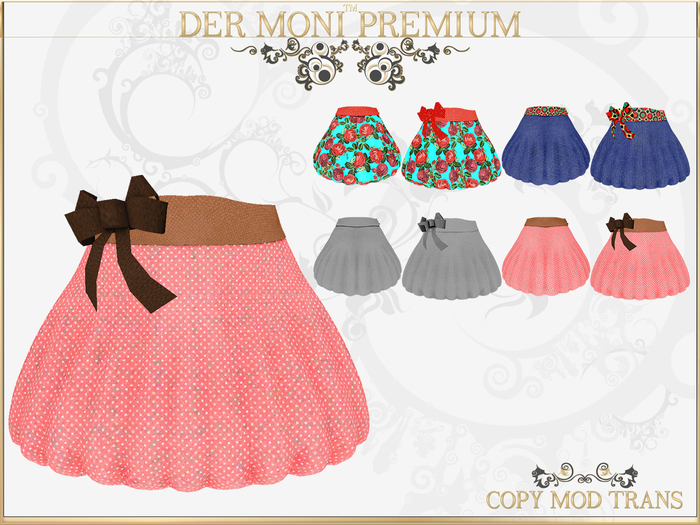 DER MONI FULL PERMISSION PREMIUM RIGGED SKIRT 1