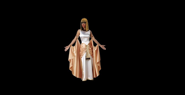Cleopatra egyptian greeter stand up Mod / copy