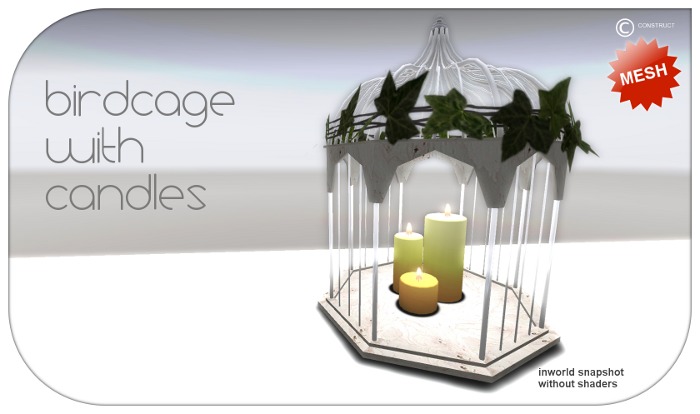 Construct - Mesh Birdcage - 1 li