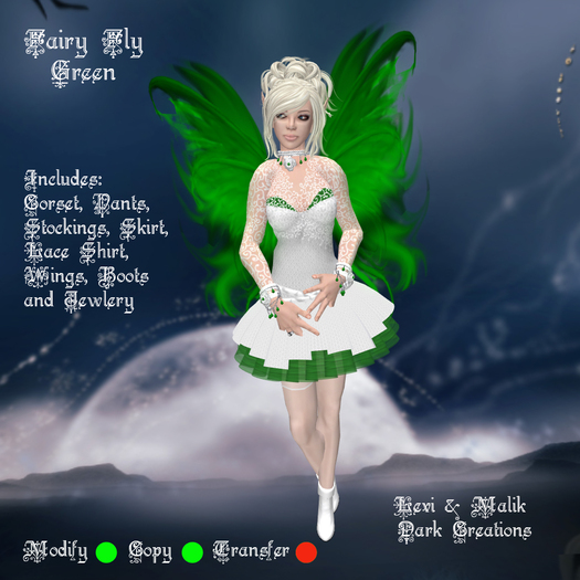 Fairy Fly Green