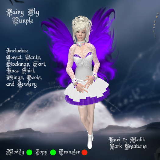 Fairy Fly Purple