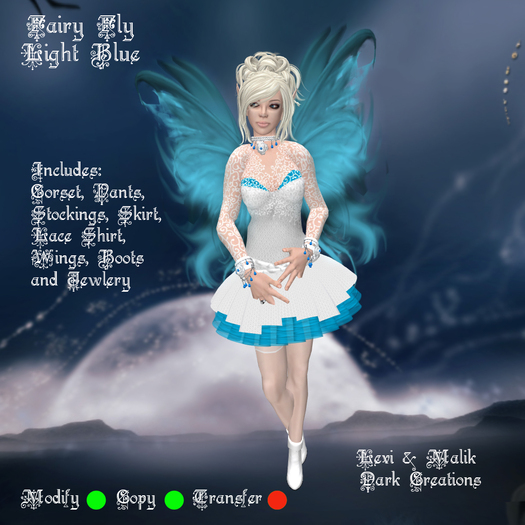 Fairy Fly Light Blue