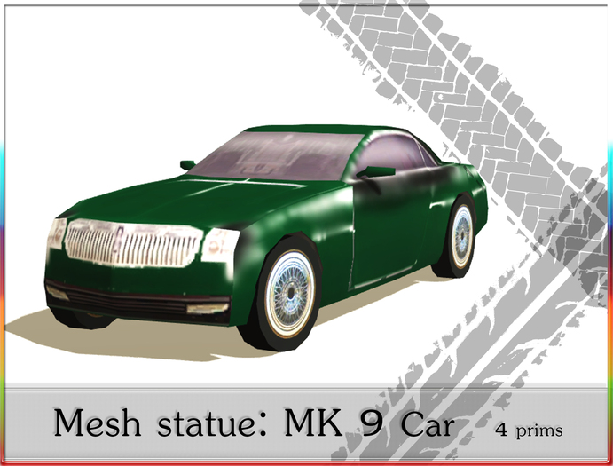 Decoration Car 4a   4 prims only