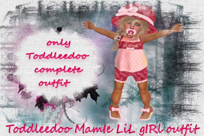 Toddleedoo MamIe LiL gIRl outfit